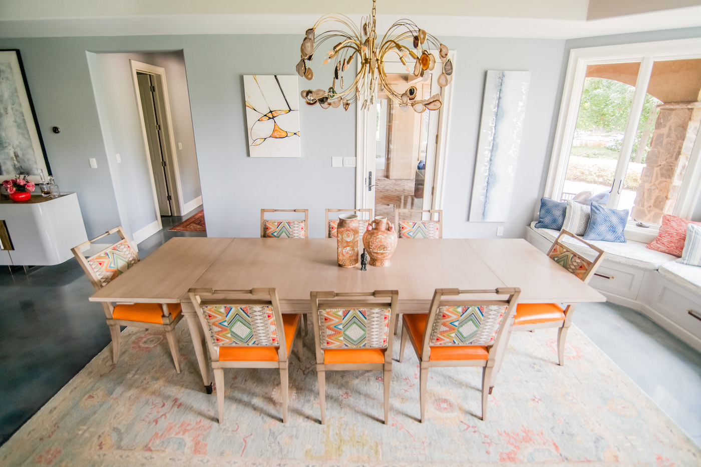 dining-room-interior-design-orange-dining-chairs