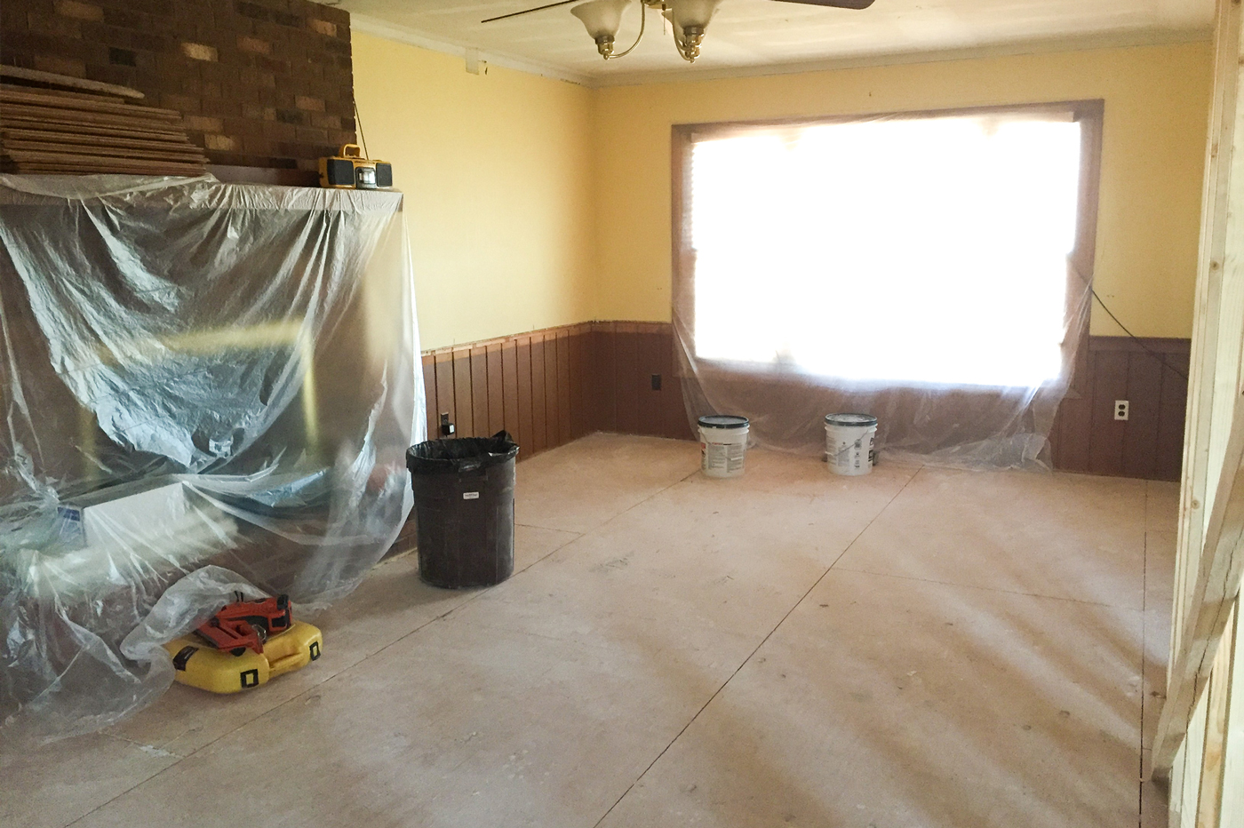 Family Room Before